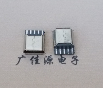 金华Micro USB5p母座焊线 前五后五焊接有后背