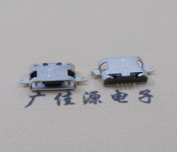 金华MICRO USB B型口 两脚SMT沉板0.7/1.0/1.6直边
