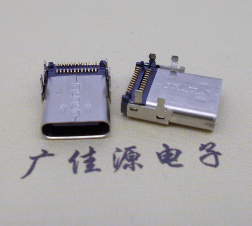 金华板上型Type-C24P母座双排SMT贴片连接器