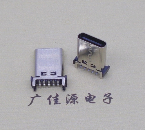 金华type c10p母座直立式贴板H=13.10、13.70、15.0mm支持快充、数据传输