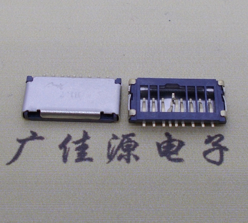 金华 TF短体卡座 卡槽1.5侧PIN针micro检测卡座厂家直销