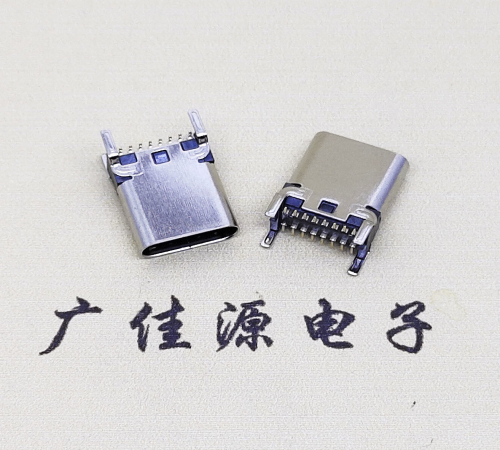 金华USB 3.1TYPE-C16Pin立贴母头座子引脚接线正负级详解