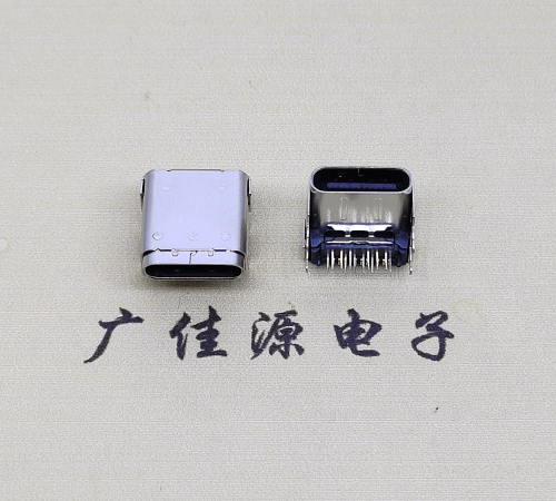 金华type c24p板上母头 typec接口数据CL=3.4,DIP+SMT端子DIP长脚