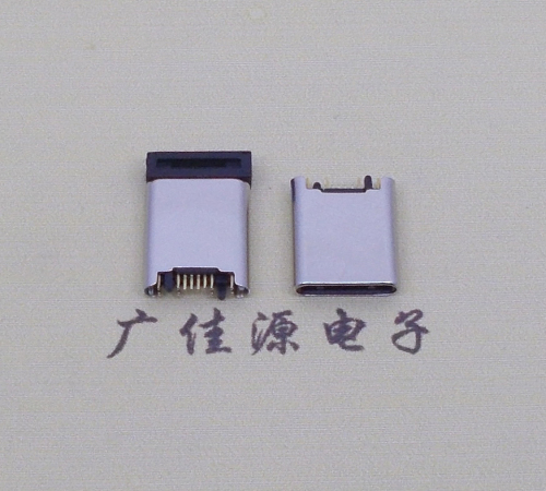 金华usb 3.1连接器 type-c12p夹板0.7拉伸公头